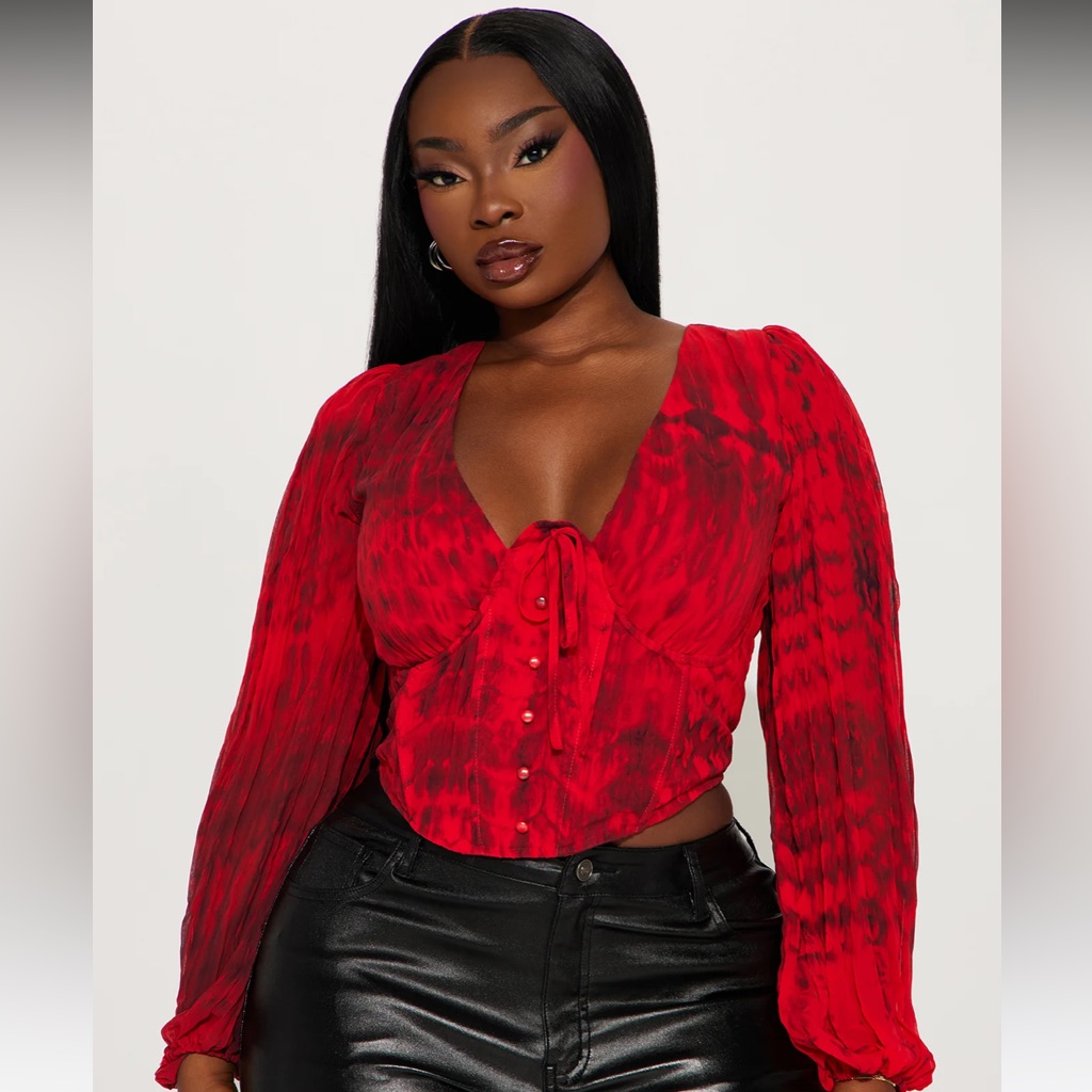 Sign Of Three Times Corset Top